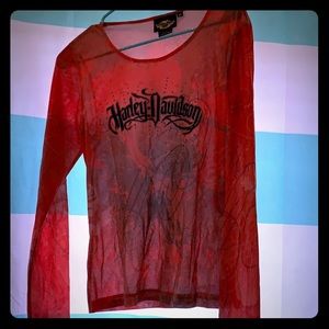 Harley Davidson women's long sleeve shirt